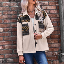 Load image into Gallery viewer, Paneled Contrast Loose Jacket