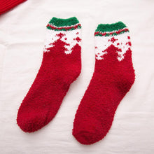 Load image into Gallery viewer, Christmas Fuzzy Fluffy Socks
