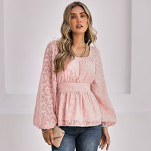 Load image into Gallery viewer, Women's Lantern Sleeve Shirt