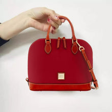 Load image into Gallery viewer, Pebble Leather Zip Zip Satchel