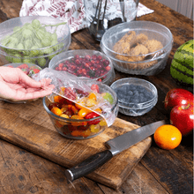 Load image into Gallery viewer, Disposable Food Covers Fresh Keeping Bags (100pcs)