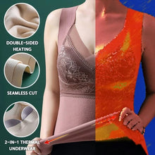 Load image into Gallery viewer, 2-in-1 Built-in Bra Thermal Underwear