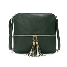 Load image into Gallery viewer, Medium Crossbody Bag with Tassel