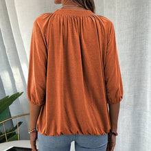 Load image into Gallery viewer, Pullover Crewneck Loose T-Shirt