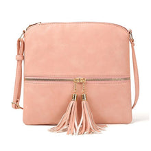 Load image into Gallery viewer, Medium Crossbody Bag with Tassel