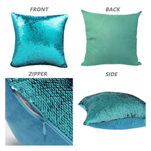 Load image into Gallery viewer, Hirundo Amazing Reversible Sequin Pillow, insert included
