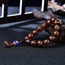 Load image into Gallery viewer, Incense Grey Glazed Beads Bracelet