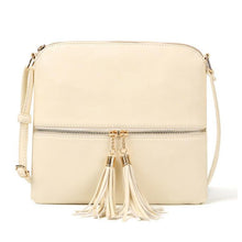 Load image into Gallery viewer, Medium Crossbody Bag with Tassel