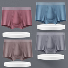 Load image into Gallery viewer, Men&#39;s Organic Latex Support Pouch Trunks