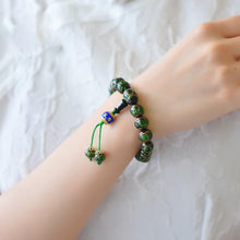 Load image into Gallery viewer, Incense Grey Glazed Beads Bracelet