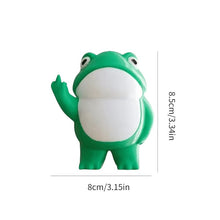 Load image into Gallery viewer, Middle Finger Frog Ornament