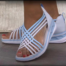 Load image into Gallery viewer, Women&#39;s Sports Braided Fish Mouth Sandals