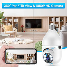 Load image into Gallery viewer, Automatic Tracking Wireless 360° Panoramic Light Camera