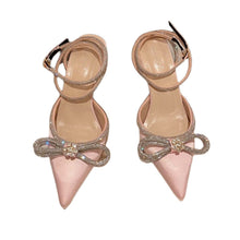 Load image into Gallery viewer, Bow Pointed Toe High Heels