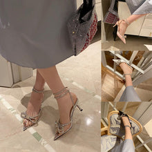 Load image into Gallery viewer, Bow Pointed Toe High Heels