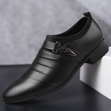 Load image into Gallery viewer, Men's Business Breathable Leather Shoes