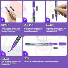 Load image into Gallery viewer, Acrylic Paint Brush Pens Set