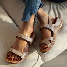 Load image into Gallery viewer, Women Summer Wedges Open Toe Sandals