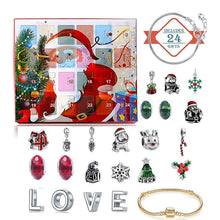 Load image into Gallery viewer, 🎁24 Days Countdown Calendar DIY Christmas Advent Calendar Bracelets Set