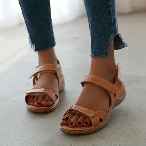 Women Summer Wedges Open Toe Sandals