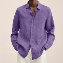 Load image into Gallery viewer, Men&#39;s Linen Regular-Fit Shirt