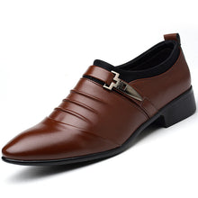 Load image into Gallery viewer, Men's Business Breathable Leather Shoes