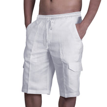 Load image into Gallery viewer, Men&#39;s Casual Linen Shorts