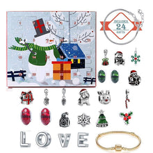 Load image into Gallery viewer, 🎁24 Days Countdown Calendar DIY Christmas Advent Calendar Bracelets Set