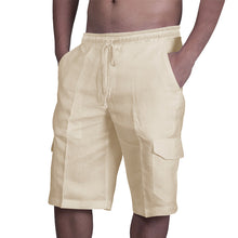 Load image into Gallery viewer, Men&#39;s Casual Linen Shorts