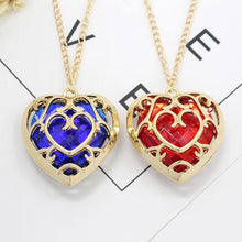 Load image into Gallery viewer, Cutout Heart Crystal Necklace