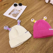 Load image into Gallery viewer, 🐸Glow in the Dark Little Monster Woolly Hat🥳