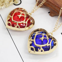 Load image into Gallery viewer, Cutout Heart Crystal Necklace