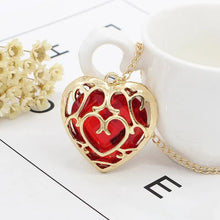 Load image into Gallery viewer, Cutout Heart Crystal Necklace