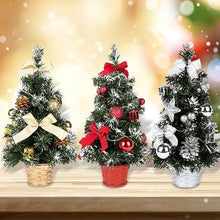Load image into Gallery viewer, Mini Desktop Christmas Tree Decoration