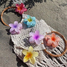 Load image into Gallery viewer, Egg flower hair clip