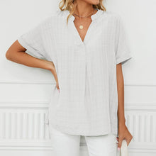 Load image into Gallery viewer, Thin V-neck Casual Shirt