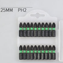 Load image into Gallery viewer, Cross Impact Screwdriver Bits Set