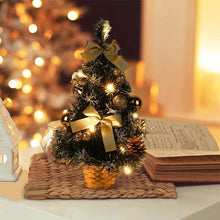 Load image into Gallery viewer, Mini Desktop Christmas Tree Decoration