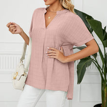 Load image into Gallery viewer, Thin V-neck Casual Shirt