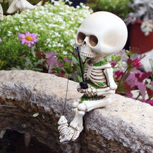Load image into Gallery viewer, 💟Fishing Skeleton Garden Accessory💟