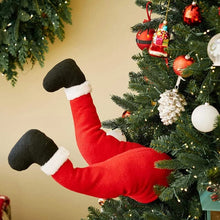 Load image into Gallery viewer, Christmas Santa Legs Decoration