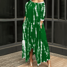 Load image into Gallery viewer, Irregular Dress withTtie-dye Print