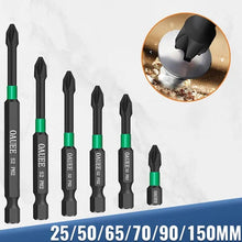 Load image into Gallery viewer, Cross Impact Screwdriver Bits Set