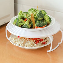 Load image into Gallery viewer, Multifunctional Microwave Heating Tiered Tray Rack