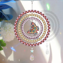 Load image into Gallery viewer, DIY Diamond Painting Double-sided Rotatable Hanging Wind Chime