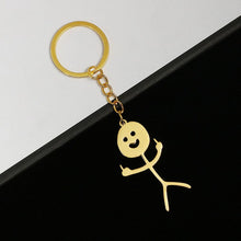Load image into Gallery viewer, 🤣Funny stick figure keychain🔑
