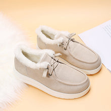 Load image into Gallery viewer, Low-Top Canvas Plush Shoes