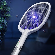 Load image into Gallery viewer, USB Rechargeable Electric Fly Swatter Large Insect Racket