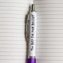 Load image into Gallery viewer, Sweary Notebook &amp; Pen Set🤣