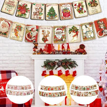Load image into Gallery viewer, Vintage Style Christmas Banner
